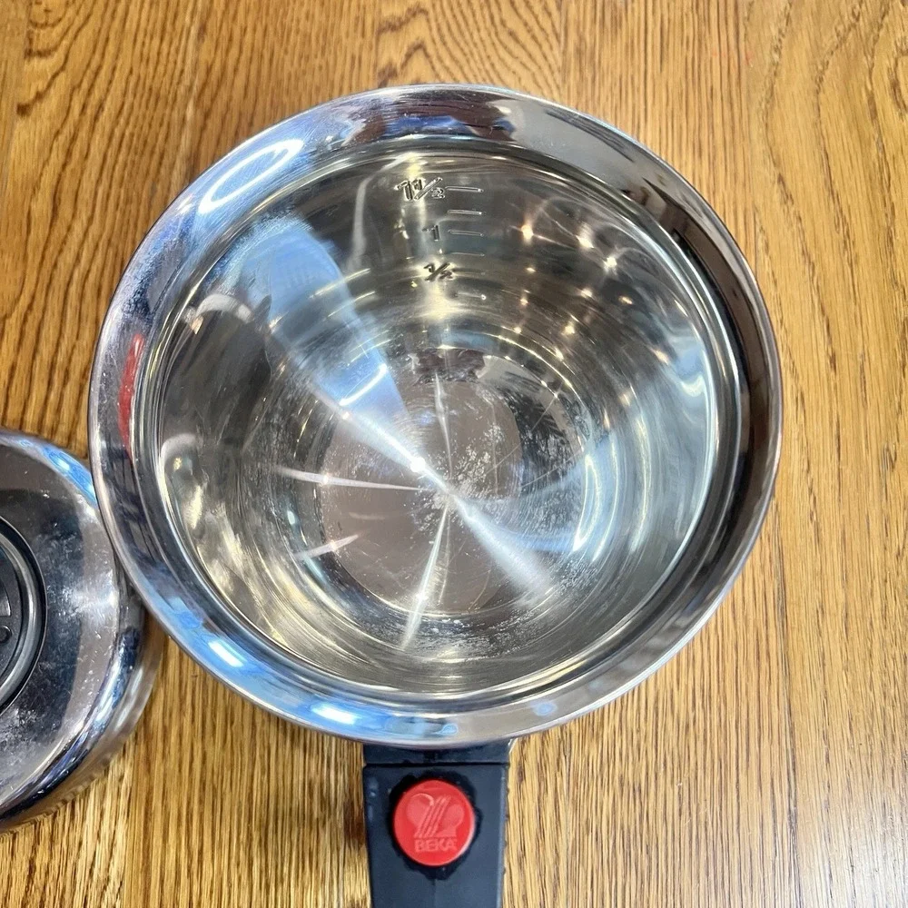Beka Bain Marie Double Boiler Melter Stainless Steel 6.5 Inch 1.5L Induction